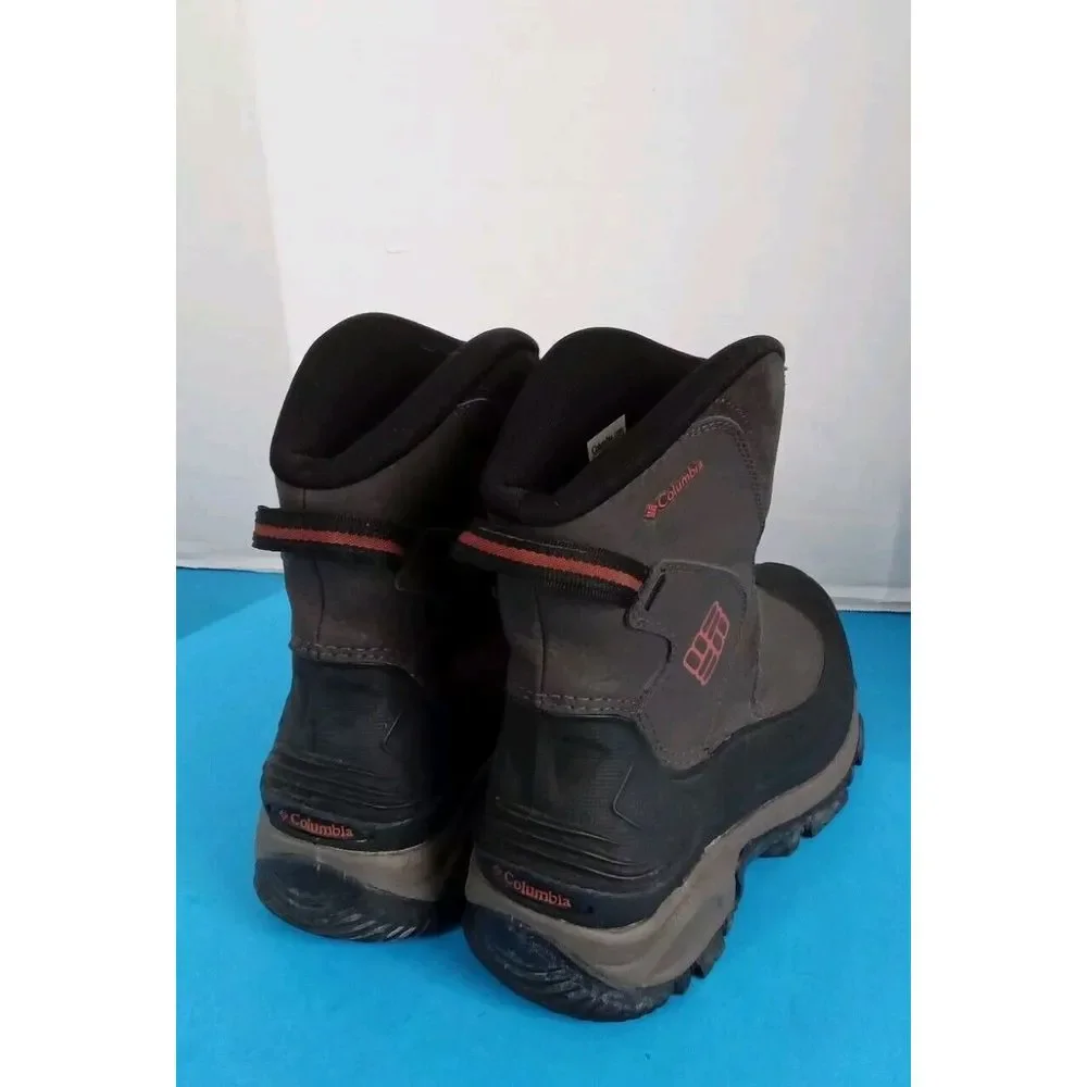 Columbia Waterproof Winter Snow‎ Boots 200g Insulated Pull On Gray